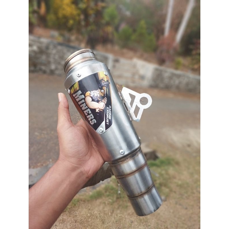 Silincer Miners racing titan m1 bebek kompetisi