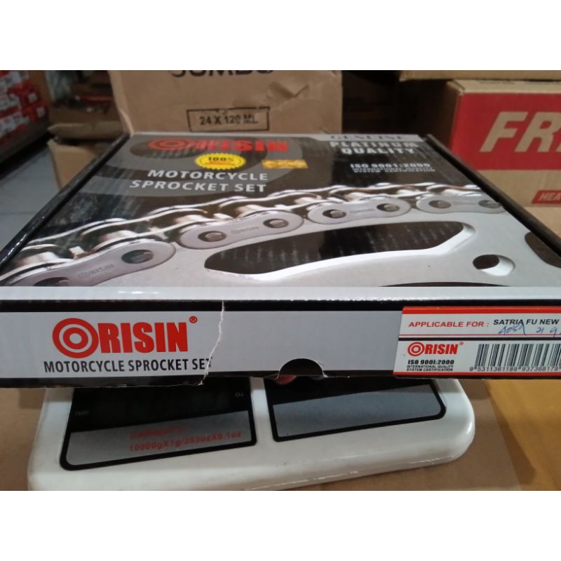 GIR-SET SATRIA FU NEW, MERK ORISIN