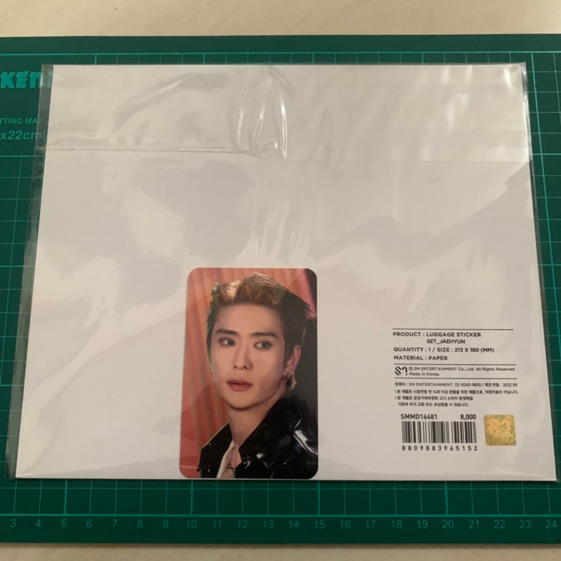 JAEHYUN NCT 127 MD 2 BADDIES LUGGAGE STICKER SET