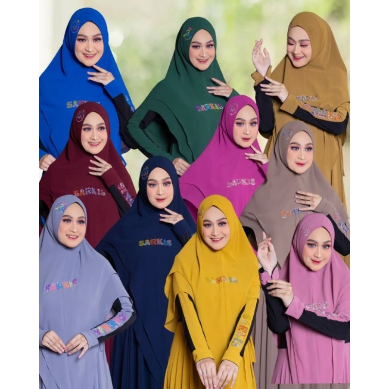 SERRA BASIC SERIES SYARI SET GAMIS ORIGINAL BRAND BY SARKIS