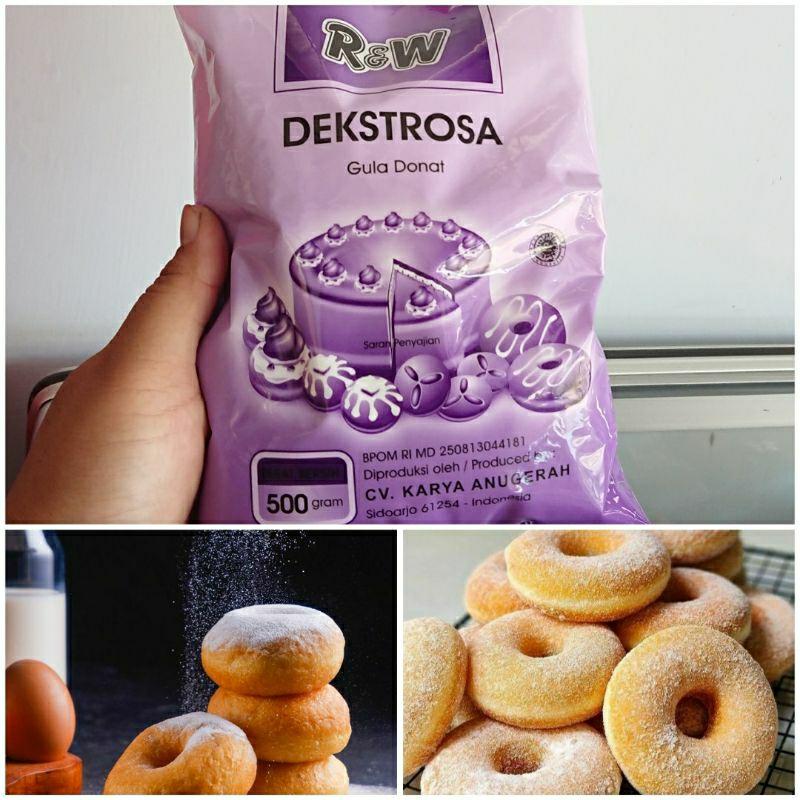 

Gula donat gula halus salju dektrosa