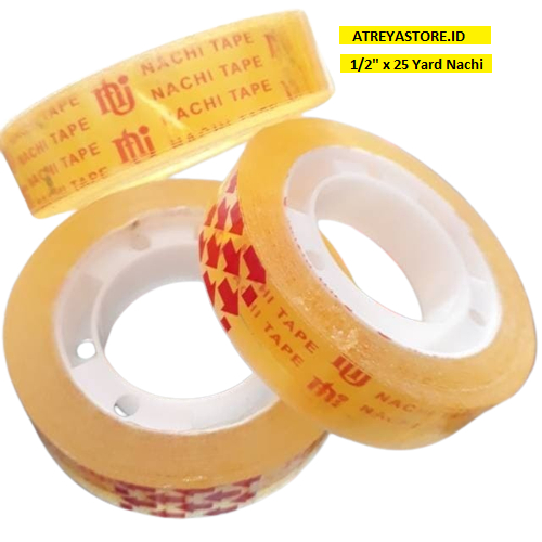 

ISOLASI / SELOTIP BENING 1/2" x 25 Yard