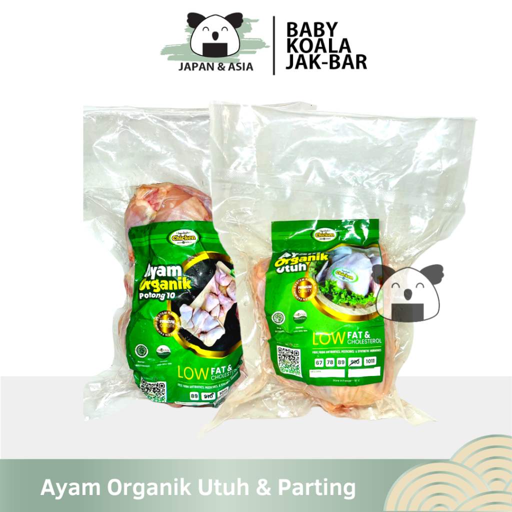 

BERKAH Chicken Organik Ayam 1 Ekor Halal | Parting/ Utuh