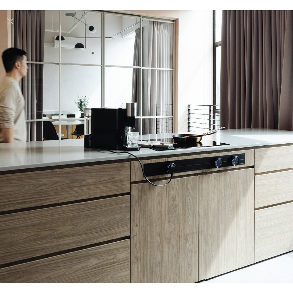 STOP KONTAK REL NEXEN POWER TRACK PRO RECESSED 600mm Black NOT LINE8 ,NOT EUBIQ