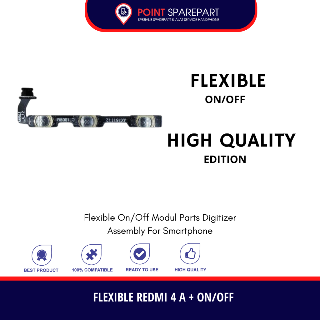 Flexible on/off Redmi 4a