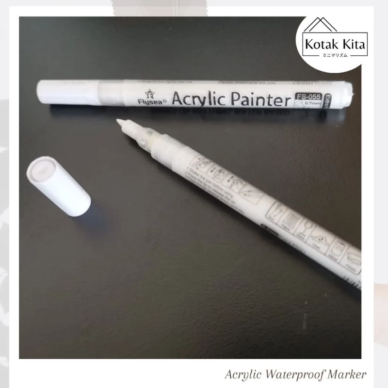 

Pen Brush lettering kaligrafi Art STA 6551BR - Putih