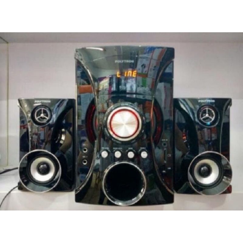 speaker aktif Polytron PMA 9525 bluetooth + radio + remot + karoke
