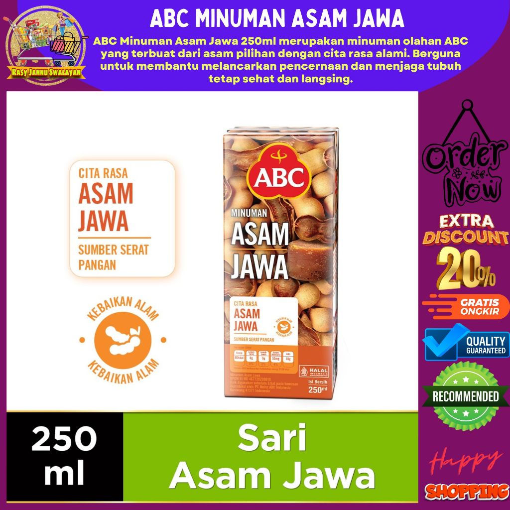 

ABC Minuman Asam Jawa 250ml