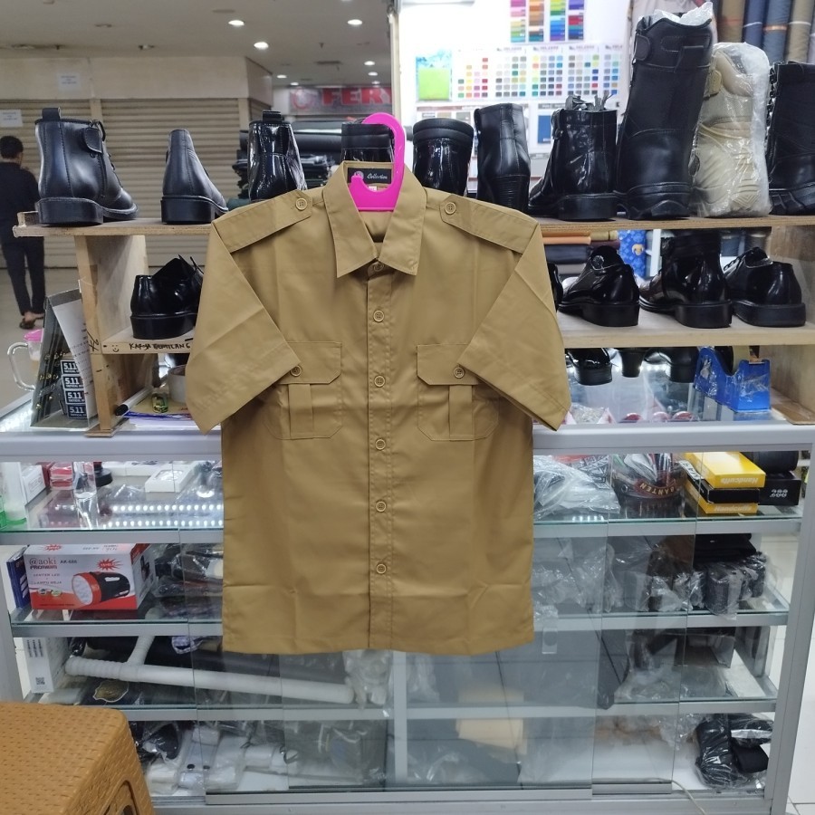 Baju seragam khaki pria / PDH PNS pria / Seragam guru