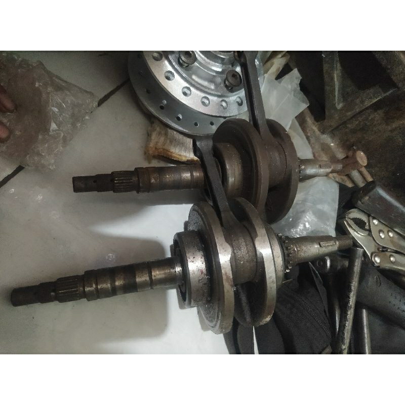 kruk as bandul honda karisma bahan stroke up modifikasi c series