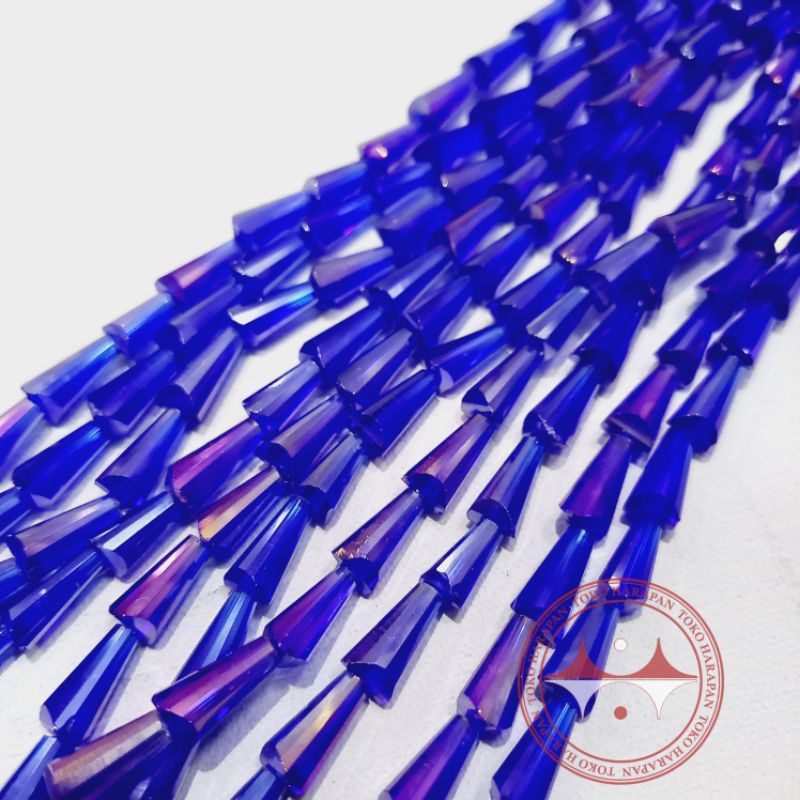 Kristal Tapak Kuda Kristal Ceko Terompet Renteng