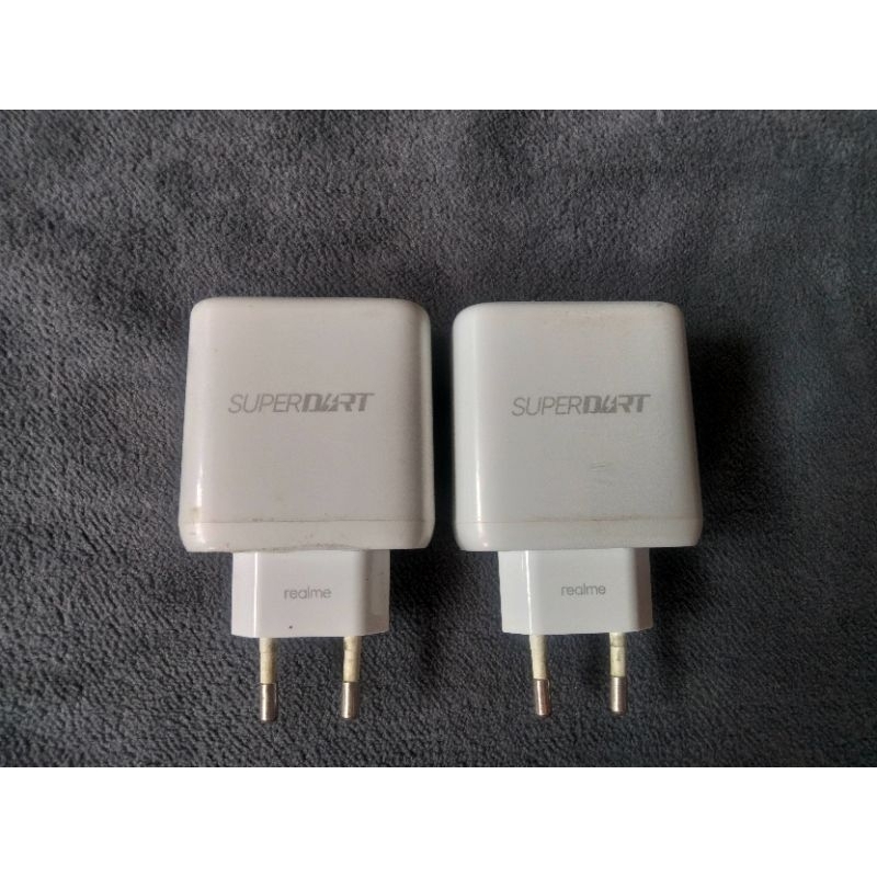 Charger SuperDart 6 Amper 65watt Original Realme 7Pro 100% Bawaan Hp Batok Cas Ori
