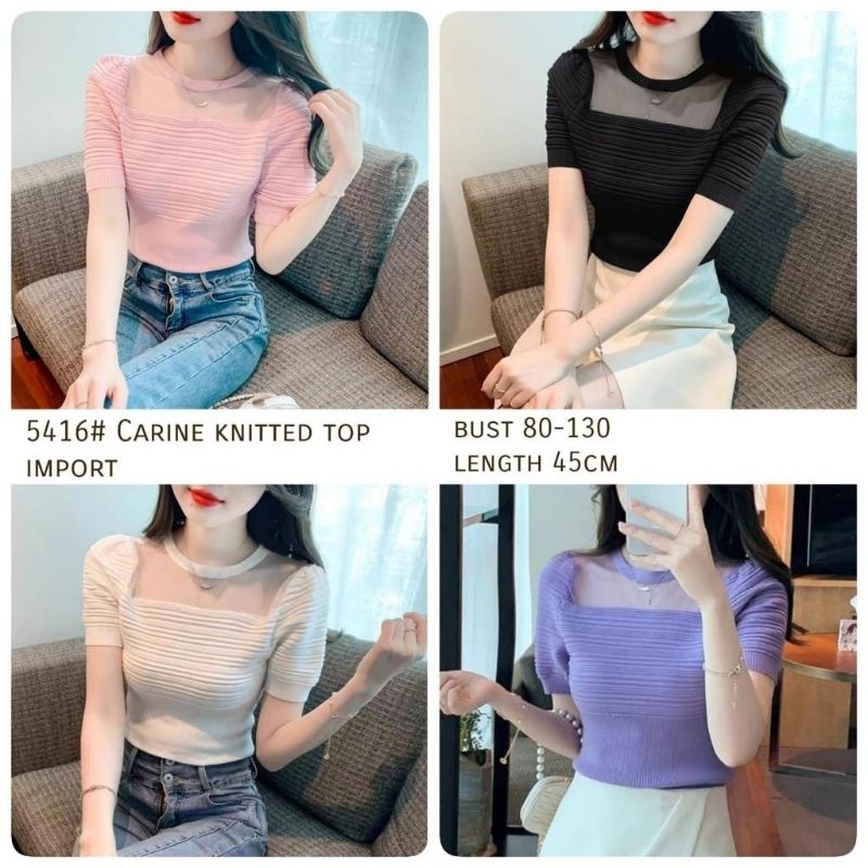 5416# Carine Knitted Top