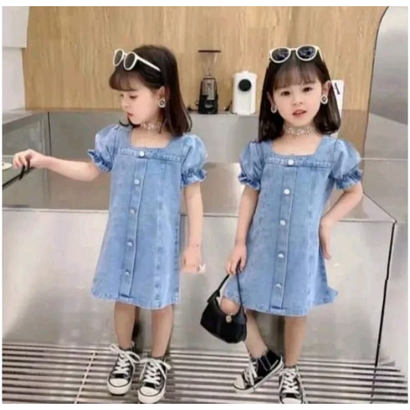 Ghun Amak Dress Anak Murah Bju Dras Anak Cewek Dreat Bestseller Usia Tanggung Driss Kids Bahan Premi
