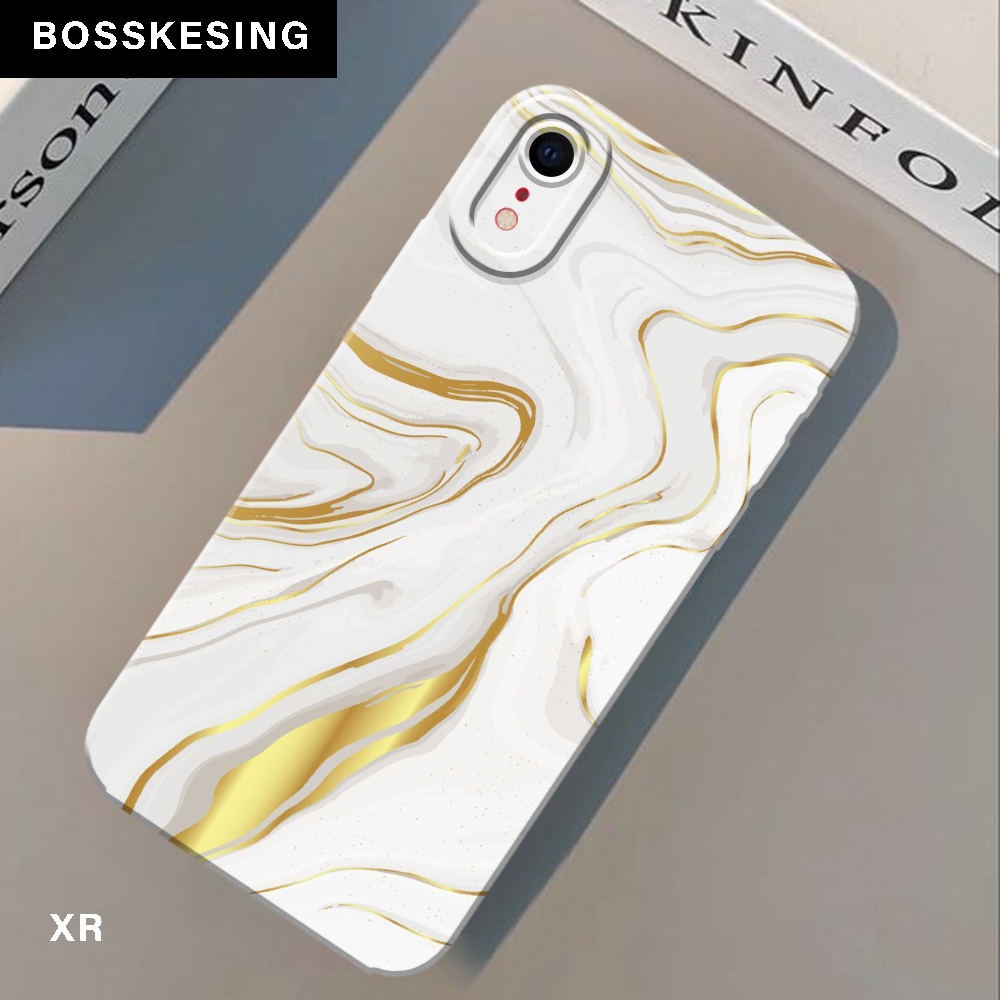 iPhone XR Casing iPhone XR Casing [MSCB] Case Glossy Case Aesthetic Custom Case marble Case Hp iPhon