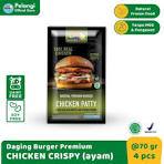 

Burger Chicken crispy/Pelangi healthy food