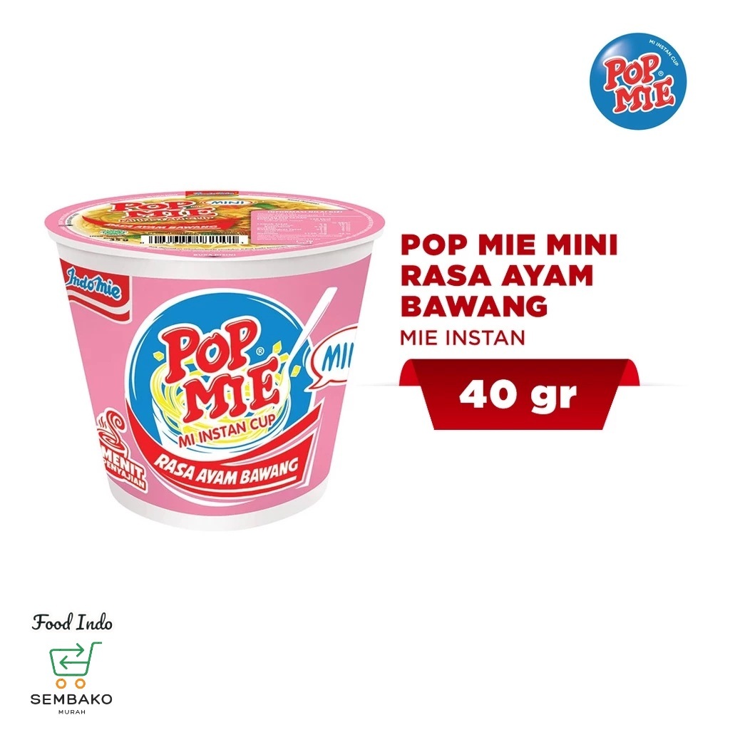 

POP MIE MINI RASA AYAM BAWANG 40G