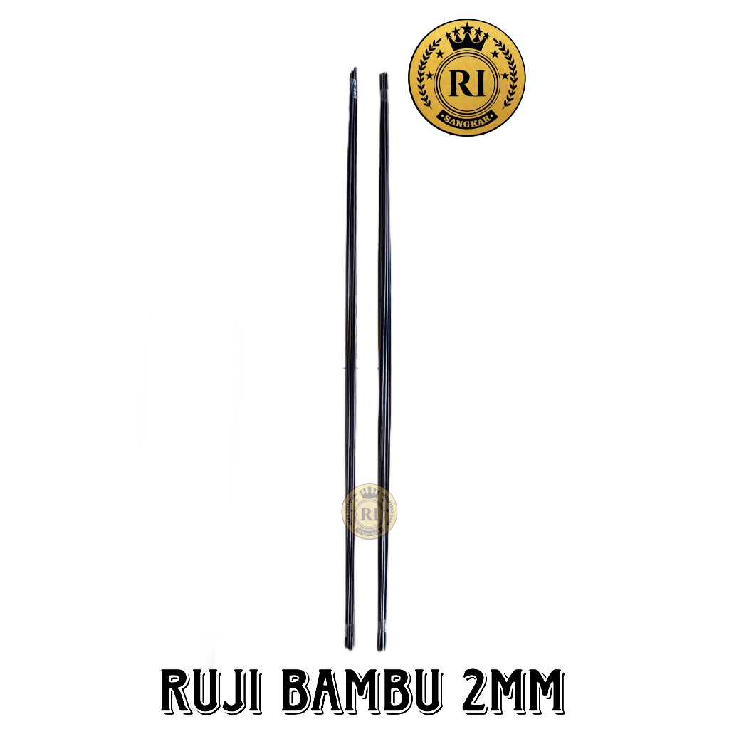 Ruji Bambu Sangkar Kotak 2MM isi 10