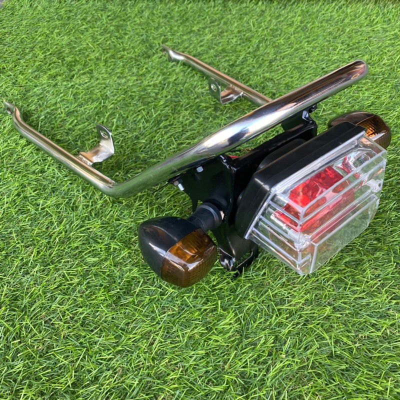 behel begel GL100 set dudukan lampu set stoplam GL100 sein ninja rr stopan model takegawa bening