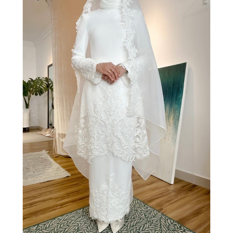 gaun pengantin muslimah malaysia gaun akad gaun walimah wedding dress muslimah