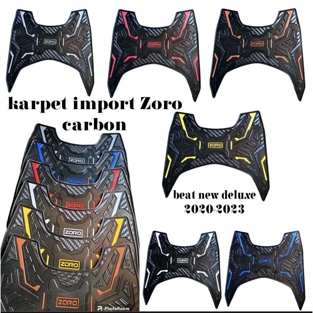 KARPET MOTOR BEAT DELUXE CBS ISS 2020 2022 2023 BEAT STREET BEAT NEW CARBON ZORO