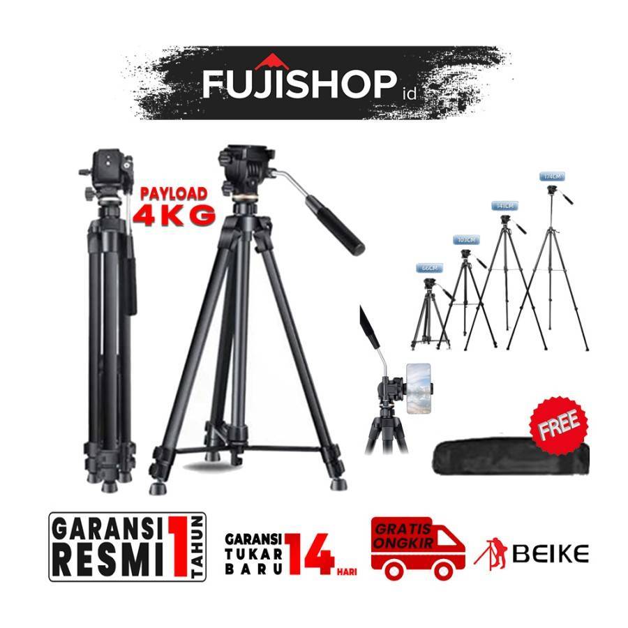 Beike Q1750 Aluminum Tripod Kamera Beike Q 1750