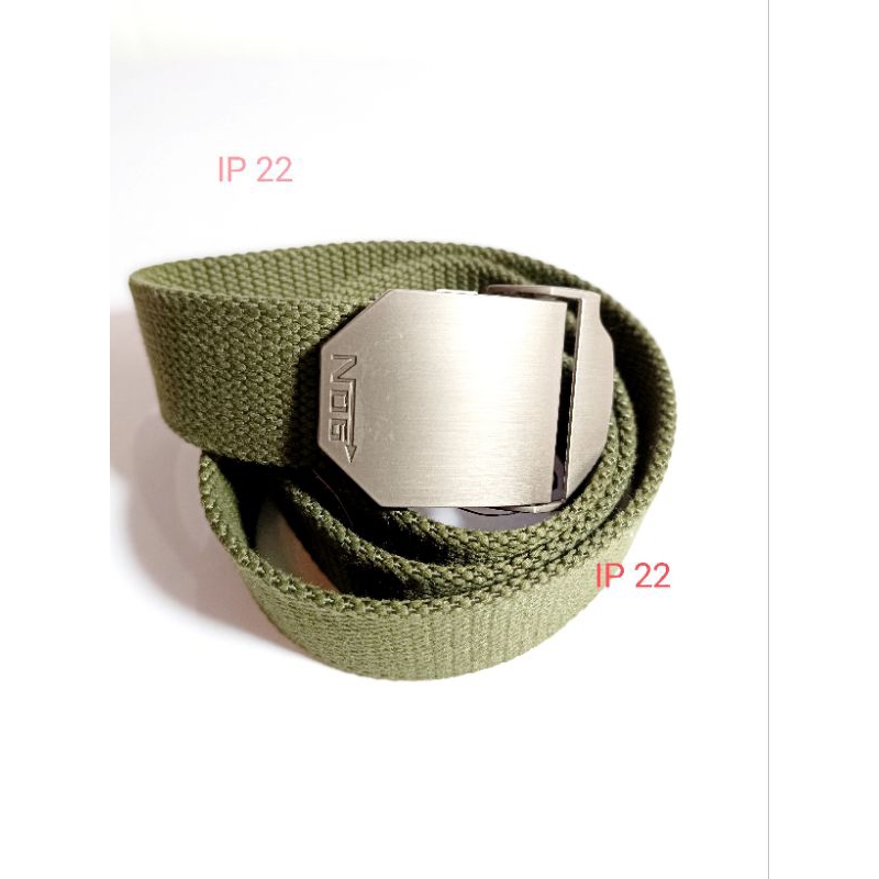 Ikat Pinggang Kanvas Model Gesper Jepit IP22