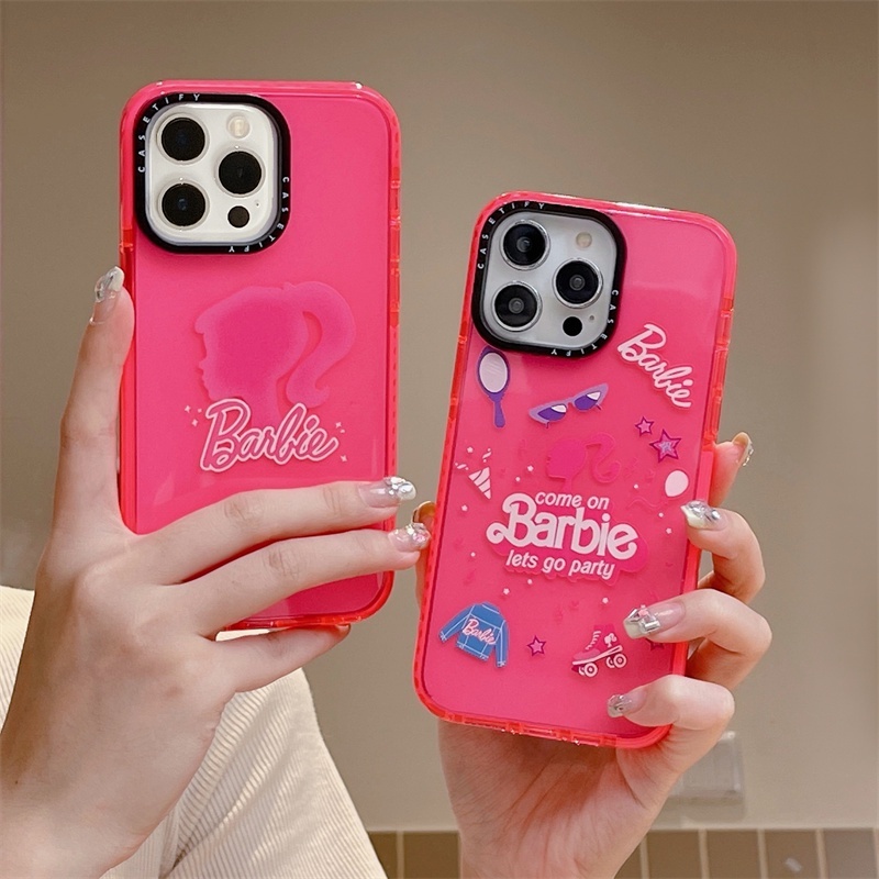 CASE CASING PINK BARBIE IPHONE 11 12 13 14 15 PRO MAX