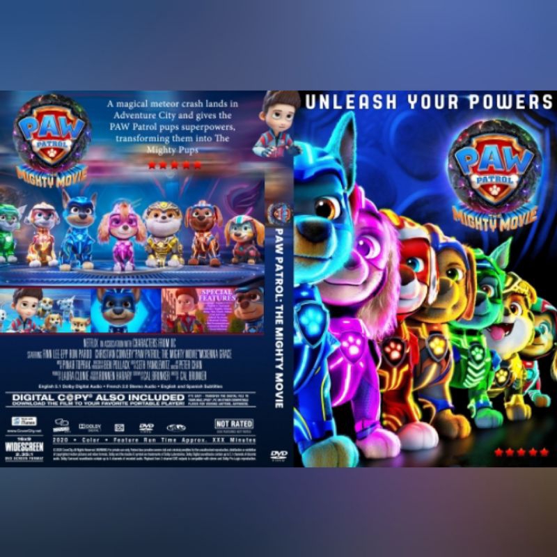 Kaset Kartun Paw Patrol Mighty Movie (2023)