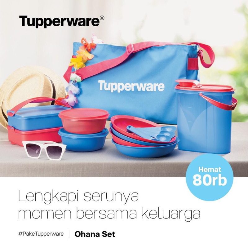 Ohana Set Tupperware