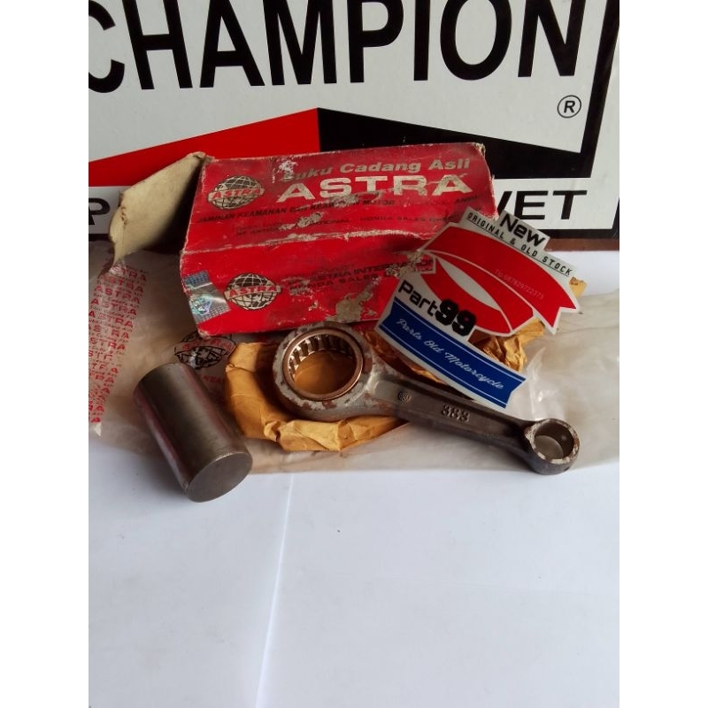 stang piston seher honda gl100 cb100 gl 100 cb original