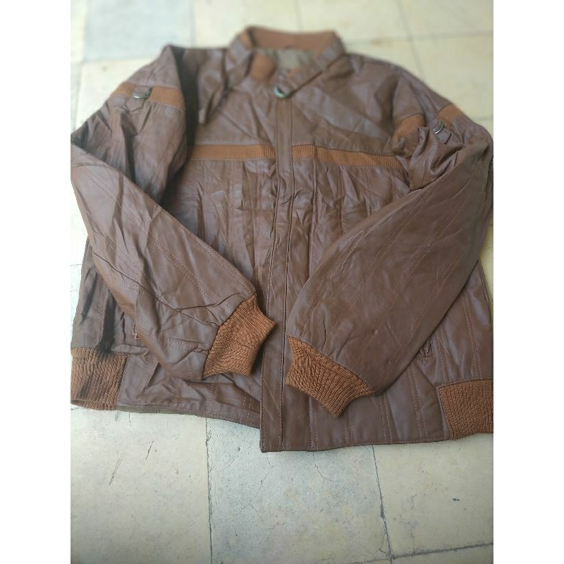 JAKET KULIT SEKEN PRIA