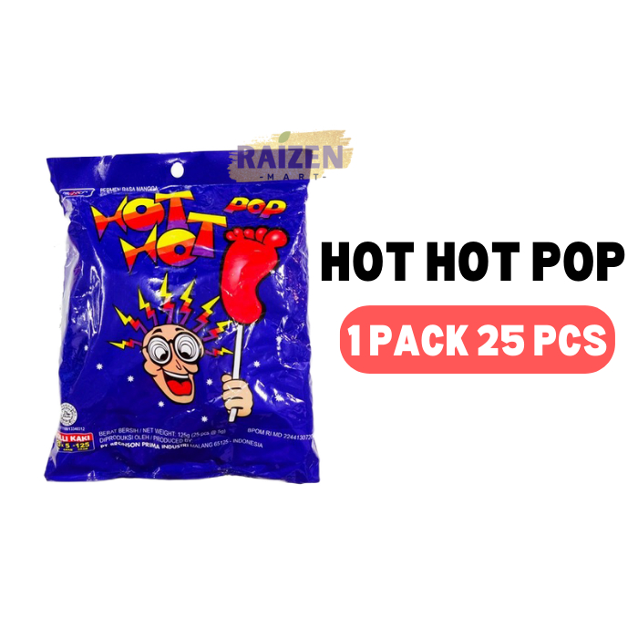 

Hot Hot Kaki Permen Bag Isi 25 pcs