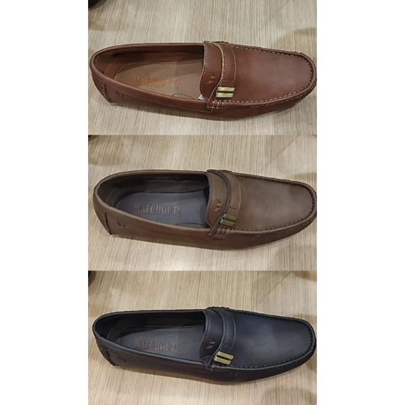 WATCHOUT - Sepatu Mocasin Pria / Sepatu Slip On Pria Ori