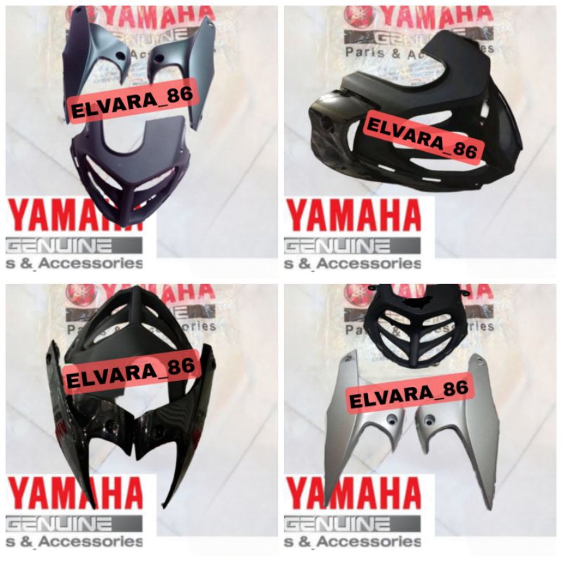 Cover under cover mesin bawah Fullset Yamaha Vixion R original