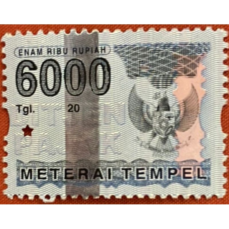 MATERAI 6000 TAHUN 2006-2009 ASLI