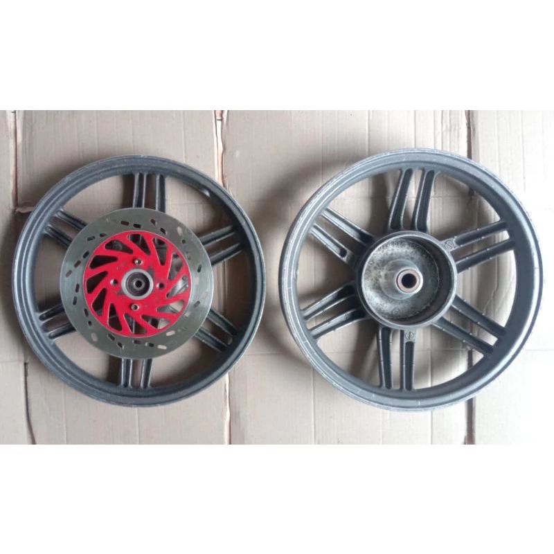 Fullset velg spin 125 new/SkyDrive/skywave ring 14 as roda 20 / Original copotan