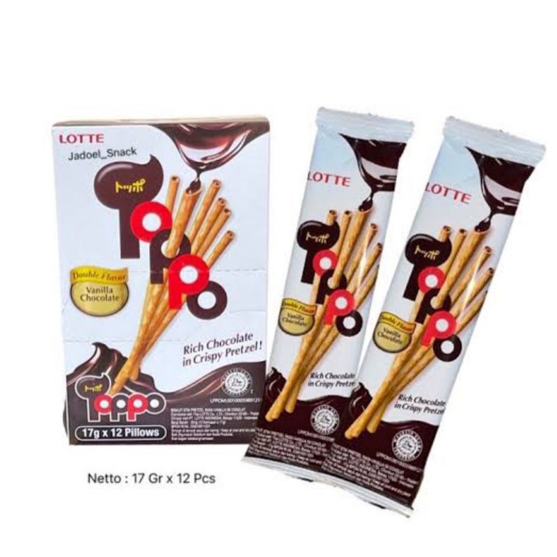 

LOTTE TOPPO HARGA MURAH ISI 12/PAK