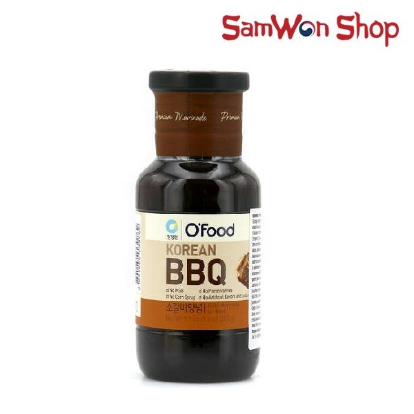 

CHUNG JUNG ONE O'FOOD BUMBU SAUS BEEF GALBI BBQ MARINADE 280 GR ALA BEEF BOWL