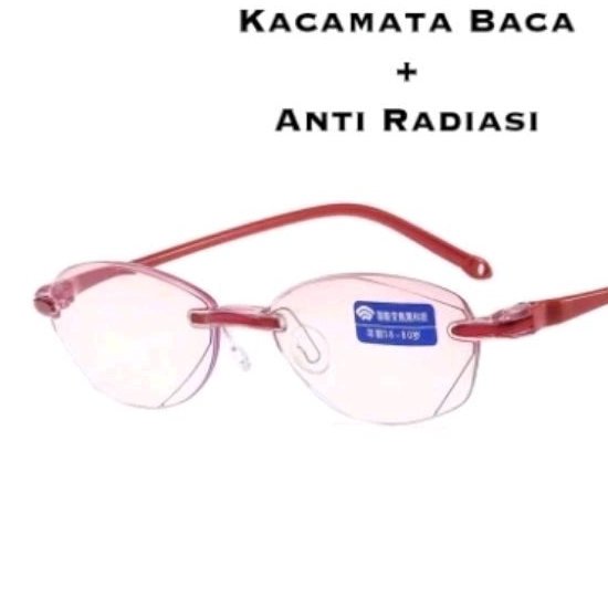 kacamata baca plus anti radiasi