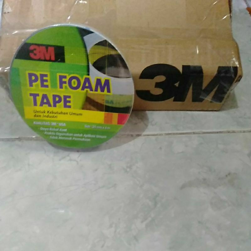 

3M PE FOAM DOUBLE TAPE 3M u Kebutuhan Umum & Industri
