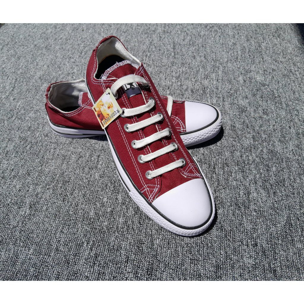 Sepatu Converse Pria dan Wanita model pendek  - MERAH - NO BOX