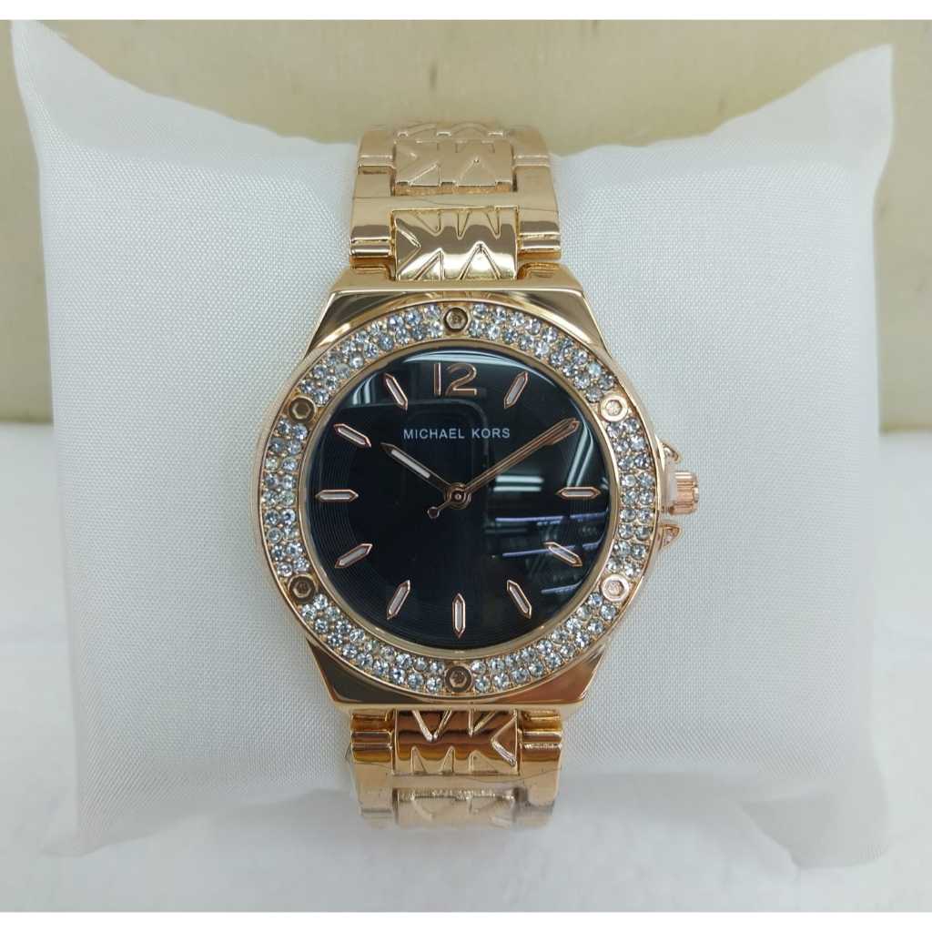 ( COD ) JAM TANGAN WANITA MK RANTAI PREMIUM 3,4CM FREE BOX
