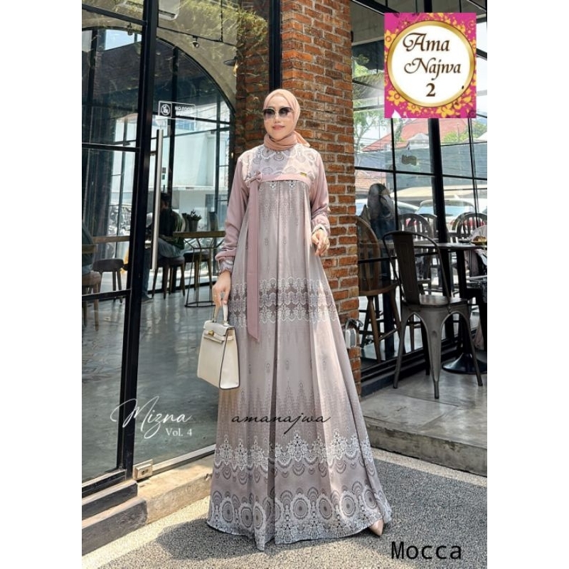 GAUN PESTA Mizna Maxy #4 Model TERBARU / DRESS PESTA Termurah / Gamis DEWASA TERLARIS / GAUN PESTA K