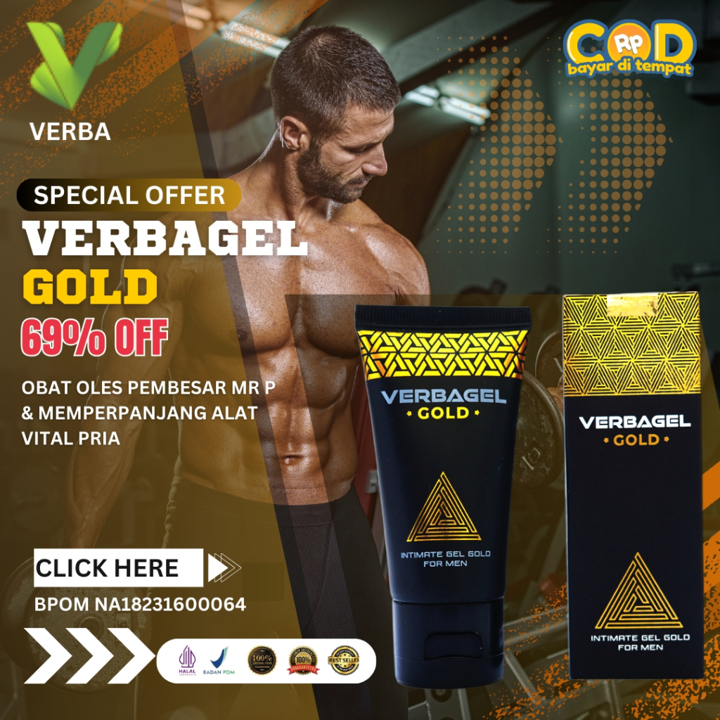 VERBA GOLD MINYAK OLES PEMBESAR MR P TERBAIK ORIGINAL BPOM