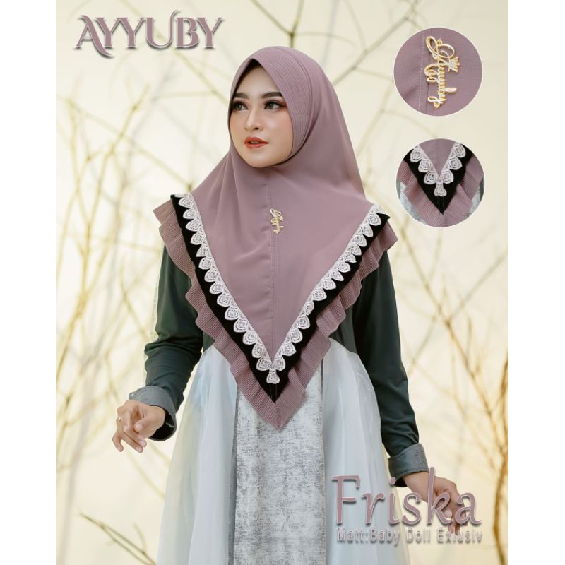 《ORI AYYUBY》AYYUBY PRISKA/ JILBAB AYYUBY/ JILBAB PRISKA/ KHIMAR CERUTI/ JILBAB AYYUBY HIJAB AYYUBY/ 