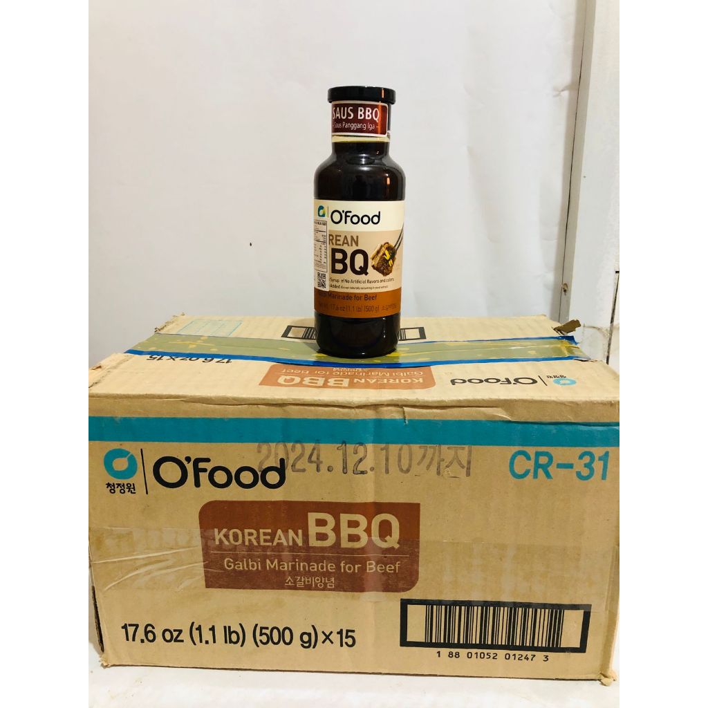 

Galbi Marinade Saus Korea Chung Jung One 500gr / 1 Dus isi 15pcs