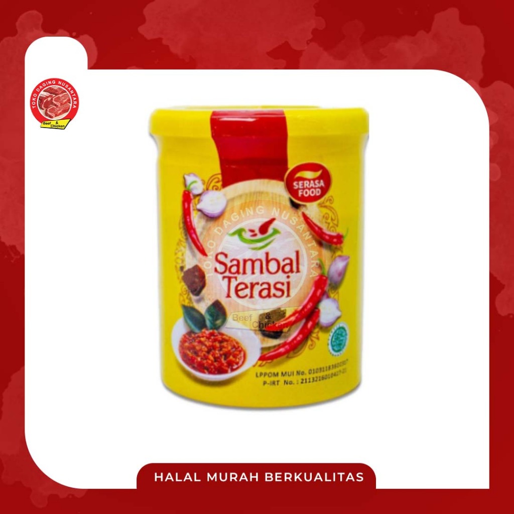 

SERASA FOOD SAMBAL TERASI 200GR