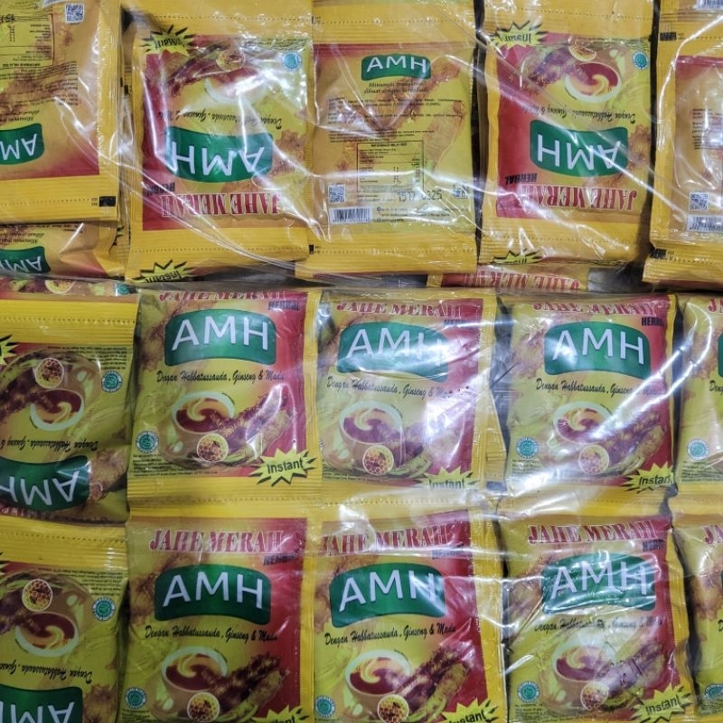 

Jahe Merah AMH 1Renceng 10sachet