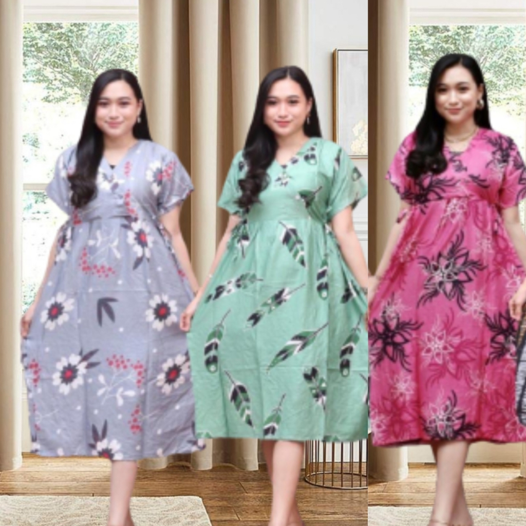 Daster Kimono Busui | HomeDress Rayon | Kimono Daster